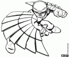Falcon o Halcón, un superhéroe de Super Hero Squad