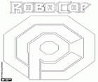 Logo de OCP, Omni Consumer Products. Megacorporación de la película Robocop