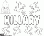 Hillary, nombre de origen griego. Variante de Hilary. Derivado del griego Hilaros