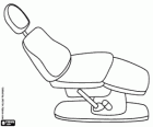 Sillón del paciente en el consultorio del dentista