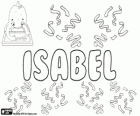 Isabel, nombre de origen hebreo. Derivado de Elisheva