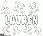 Lauren, nombre de origen latino. Proviene del laurel, un vegetal