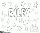 Riley, nombre de origen gaélico. Su significado es valiente