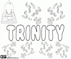 Trinity, nombre de origen latino. Su significado es la Santísima Trinidad de Dios