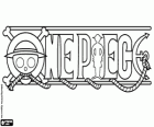 Logo de One Piece, manga japonés