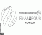 Logo Final Four Milán 2014 Euroliga de Baloncesto