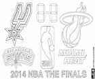 2014 NBA Finales. San Antonio Spurs vs Miami Heat