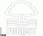 Distintivo del Nottingham Forest F.C. The Tricky Trees, the Reds