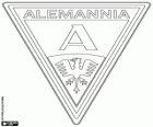 Distintivo del Alemannia Aachen, club deportivo de la ciudad de Aquisgrán