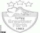 Distintivo del SpVgg Greuther Fürth, club deportivo de la ciudad bavaresa de Fürth