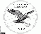 Emblema del Calcio Lecco 1912, club de fútbol italiano de Lecco, la Lombardía