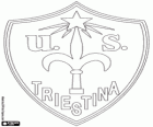 Distintivo de Unione Triestina SSD, club de fútbol con sede en Trieste, ciudad de la región de Friuli-Venecia Julia