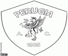 Emblema de AC Perugia Calcio, club de fútbol de Perugia, ciudad en la Umbría