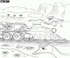 El tren de los dinosaurios, Dinotren, el maravilloso tren que viaja por el mundo de los dinosaurios