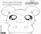 Rompecabezas de Hamtaro, el valiente Ham-Ham
