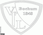 Distintivo del VfL Bochum, club de fútbol de Bochum, ciudad en Renania del Norte-Westfalia