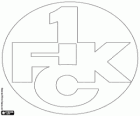 Logo del 1. FC Kaiserslautern, club de fútbol de la ciudad de Kaiserslautern de Renania-Palatinado