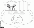 Escudo de la Unione Sportiva Sassuolo Calcio. Club de fútbol de la ciudad de Sassuolo en la región Emilia-Romagna