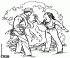 Una discusión entre Indiana Jones y Marion
