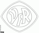 Logo de VfR Aalen. Club deportivo de Aalen, ciudad de Baden-Wurtemberg