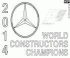 Mercedes AMG Petronas Campeón del Mundo de Constructores de Fórmula 1 FIA 2014