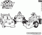 Los coches de carreras son los protagonistas de Roary, el carrito veloz