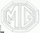 Logo de MG, Morris Garages, marca británica de automóviles