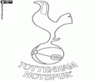 Insignia del Tottenham Hotspur F.C.. Club de fútbol de Tottenham con el sobrenombre de Spurs