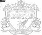 Logo de Liverpool F.C.. Club de fútbol con sede en la ciudad de Liverpool, conocido como Los Rojos, The Reds