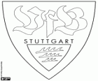 Escudo del VfB Stuttgart. Club deportivo de la ciudad de Stuttgart, en Baden-Wurtemberg