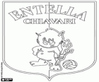 Logo del Virtus Entella. Equipo de fútbol de la ciudad de Chiavari, Liguria