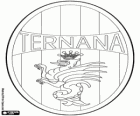 Emblema del Ternana Calcio. Equipo de fútbol de Terni, ciudad de Umbría