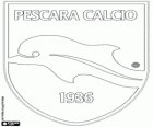 Insignia del Delfino Pescara 1936. Club de fútbol con sede en la ciudad de Pescara, Los Abruzos