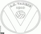 Logo del AS Varese 1910. Club deportivo de Varese, ciudad de la Lombardía