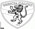 Insignia del Brescia Calcio. Club de fútbol de Brescia, ciudad de la Lombardía