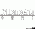 Logo de Brilliance Auto. Marca de automóviles de China