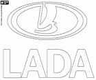 Logo de Lada, marca de coches fabricados en Rusia