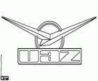 Logo de UAZ, fabricante de automóviles de Rusia