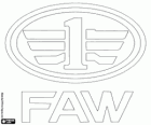 Logo de FAW Car Company, compañia automovilística estatal de China