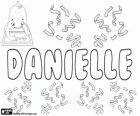 Danielle, nombre derivado de Daniel. Danielle, nombre en inglés, francés y holandés