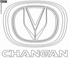 Logo de Changan, Chang'an Automobile Group, empresa pública china, fabricante de automóviles 