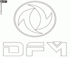 Logo de DFM, Dongfeng Motor, fabricante de automóviles, empresa pública de China