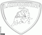Logo de Lamborghini, marca italiana de coches deportivos de lujo