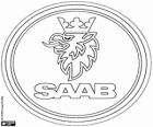 Logo de Saab, marca de automóviles sueca