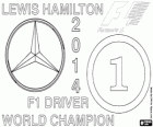 Lewis Hamilton, campeón del mundo de F1 2014 con Mercedes