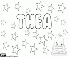 Thea, diminutivo de nombres como Theodora y Dorothea entre otros