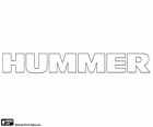 Logo de Hummer, marca de automóviles todoterreno de los EUA