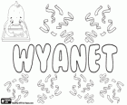 Wyanet, nombre que tiene su origen en las culturas de los indios nativos americanos. Su significado es hermosa