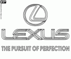 Logo de Lexus, marca japonesa de coches de lujo