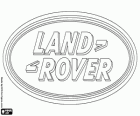 Logo de Land Rover, marca británica de automóviles 4x4, tracción total